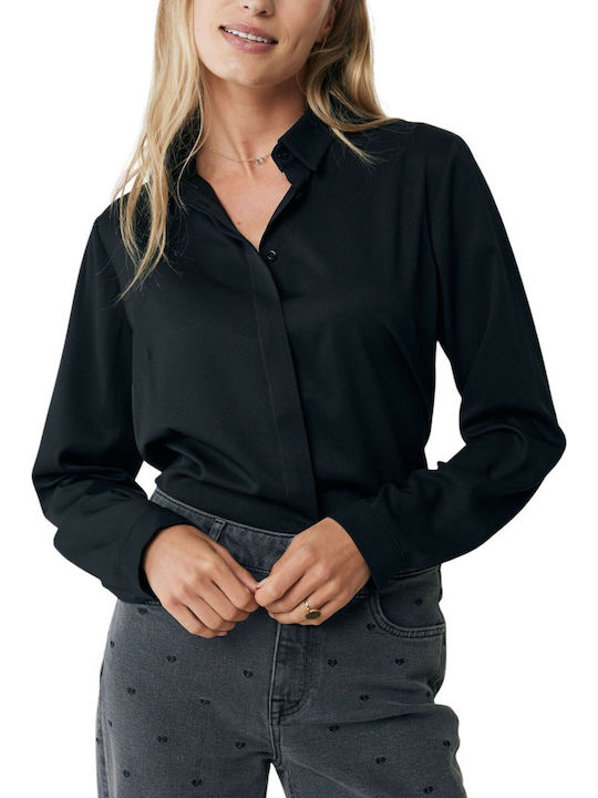 Women's Long Sleeve Shirt Black