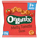 Organix Cheese Puffs with Flavor Tomato & Carrot Sugar Free 20gr for 7+ months