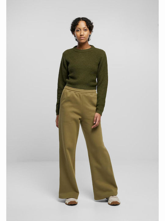 Damen Sweatshirt Braun