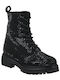 Elenross Women's Combat Boots Black