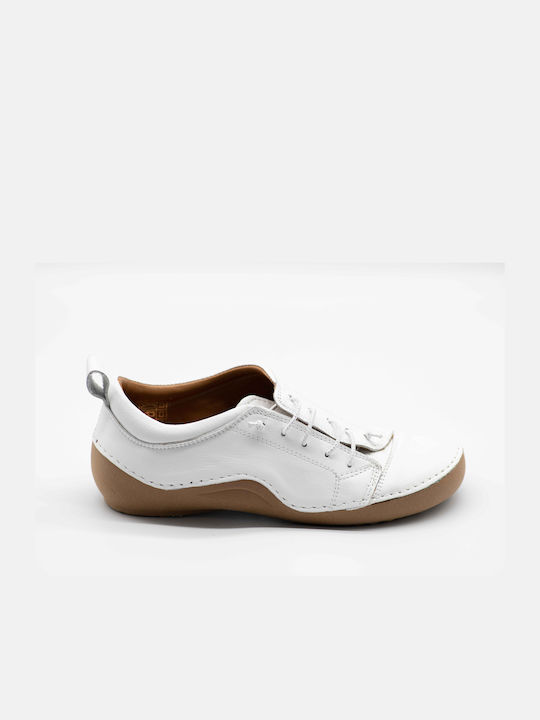 Safe Step Women's Leather Moccasins White