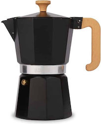 La Cafetière Espressokocher Für Den Herd Schwarz