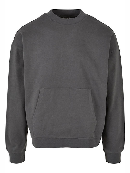 Urban Classics Men's Sweatshirt with Pockets Gray