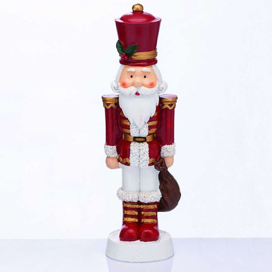 Aca Soldat Weihnachts-Nussknacker Rot Höhe 35cm.