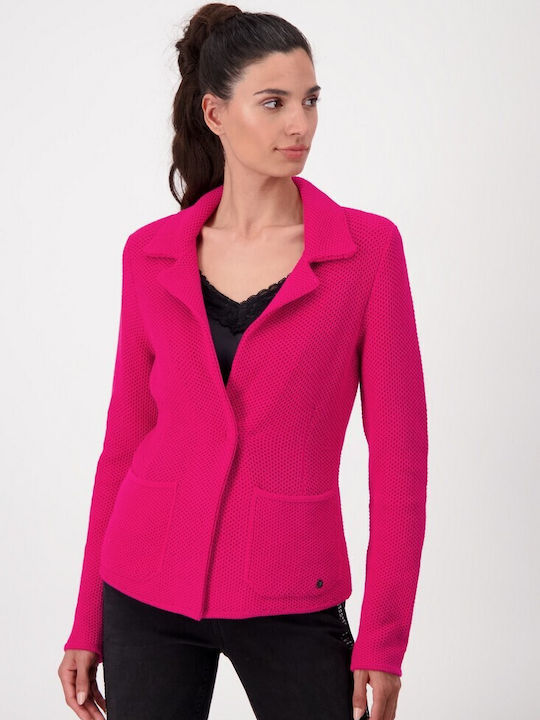 Monari Blazer pentru femei Sacou Fuchsia