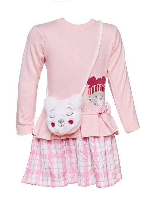 Restart for kids Kids Dress Set with Accessories Pink