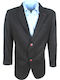 Stefansxxl Men's Winter Suit Jacket Black