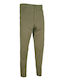 Stefansxxl Men's Trousers Elastic Khaki