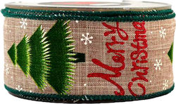 Kappa Decor Christmas Ribbon Green 1pc