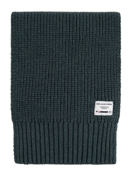 Pepe Jeans Kids Knitted Scarf JOHNNY Green
