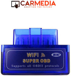 Carmedia Fahrzeugdiagnosewerkzeug OBD 2 mit WiFi