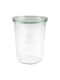 Weck Plastic Lunch Box Transparent 850ml