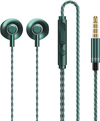 Remax RM-711 In-ear Handsfree Ακουστικά με Βύσμα 3.5mm Πράσινο Remax RM-711 In-ear Handsfree Ακουστικά με Βύσμα 3.5mm Πράσινο