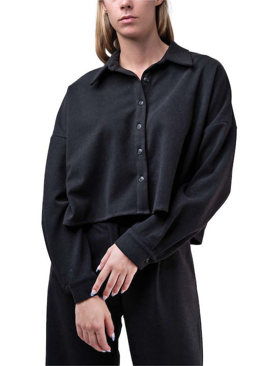 Moutaki Women's Long Sleeve Shirt Black