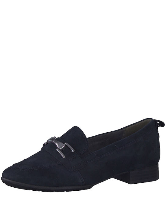 Tamaris Comfort Women's Leather Moccasins Navy ...