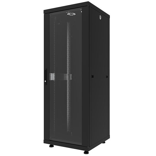 Canovate Επιδαπέδια Καμπίνα Rack 32U 60x80cm Μαύρο CSN-U-9-3268A