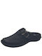 Walk In The City Anatomic Leather Women's Slippers Black