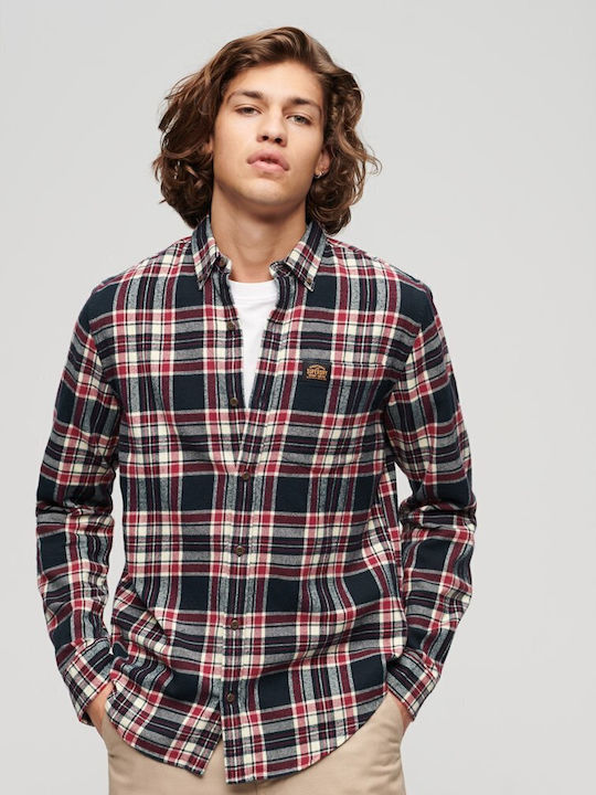 Superdry Lumberjack Langärmeliges Baumwoll-Herr...