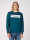 Sweatshirt Hellblau