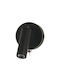Gekas Single LED Warm White Spot in Black Color