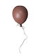 Balloon Kinder Wanddekoration Ballon Rot 13x13x17εκ.