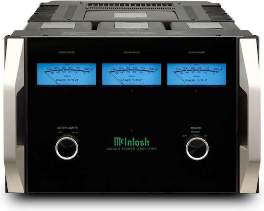 McIntosh MC303 Λαμπάτος Τελικός Ενισχυτής Hi-Fi Stereo 18206 Μαύρος