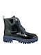 Leather Women's Ankle Boots Black
