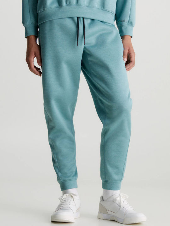 Calvin Klein Παντελόνι Φόρμας Γυαλιστερό με Λάσ...