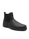 Leder Schwarz Herrenstiefel Anatomisch
