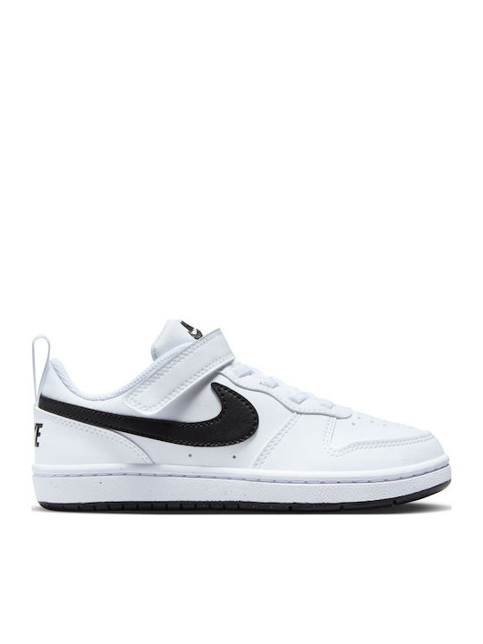 Court Borough Kinder Sneakers mit Klettverschluss Weiß