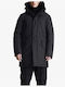 Krakatau Herren Winter Jacke Lässig Schwarz