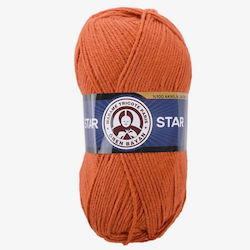 Madame Tricote Paris Star Ακρυλικό 107 Κεραμιδί...