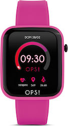 OPS! Objects Active 38mm Smartwatch with Heart Rate Monitor (Pink)