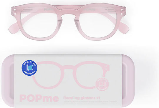 PopMe Oчила За Четене +1.00 В Розов Цвят