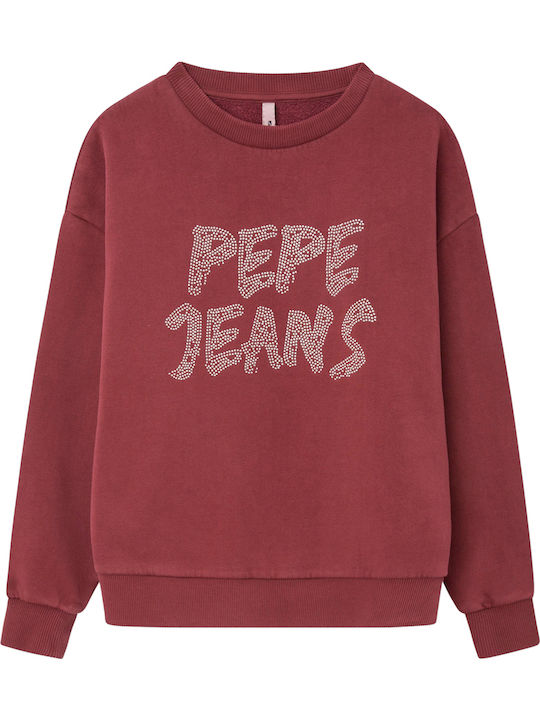 Kids Sweatshirt Burgundy SALOME