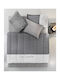 Guy Laroche Quilt Queen 220x240cm Symbol Grey