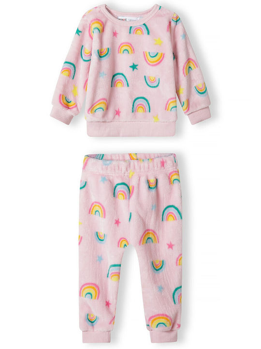 Minoti Kinder-Pyjama Rosa