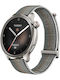 Amazfit Balance 46mm Αδιάβροχο Smartwatch με Παλμογράφο (Sunset Grey)