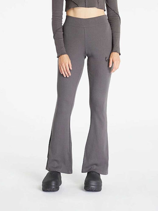 Tägliches Damen Leggings Grau