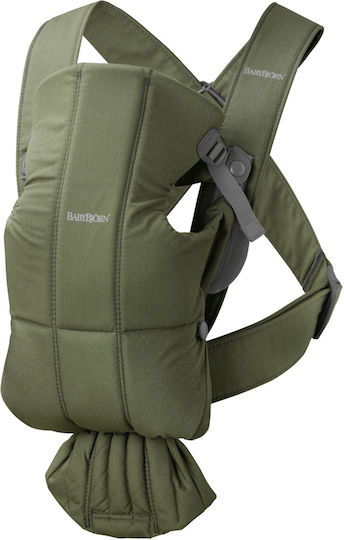 BabyBjorn Classic Carrier Mini Dark Green with Maximum Weight 11kg
