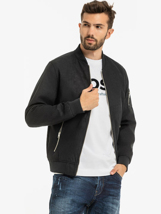 Jack & Jones Μπουφάν Bomber Μαύρο