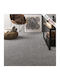 Frieze Teppich Rechteckig Synthetisch,Polyester/Cotton/Leather Gray