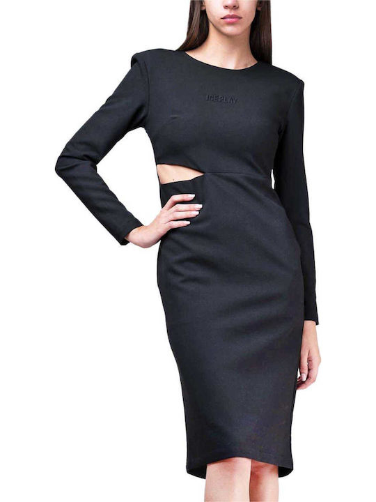 Ice Play Kleid Ganztägig Schwarz