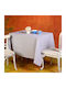 Melinen Tablecloth Cotton Doris Grey 140x240cm