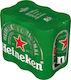 Heineken Lager Κουτί 6x330ml