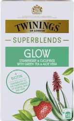 Twinings Superblends Glow Смес От Билки 18 Чайни Пакетчета 36гр