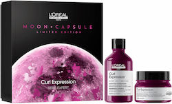 L'Oreal Professionnel Moon Capsule Limited Edition Curl Expression Haarpflegeset mit Shampoo und Maske 2Stück