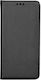 Smart Book Δερματίνης Μαύρο (Huawei P20)