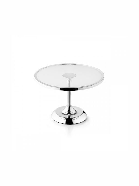 Palma Emporio Cake Stand Silver 25x17cm