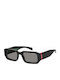 Levi's Unisex Sunglasses with Black Plastic Frame and Black Lens LV1034/S 807/IR